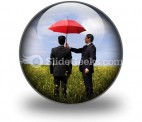 Insurance Agent PowerPoint Icon C